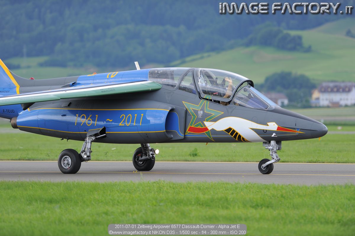 2011-07-01 Zeltweg Airpower 6577 Dassault-Dornier - Alpha Jet E